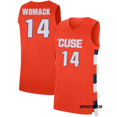 Men's Aaron Womack Syracuse Orange Replica Basketball Jersey - Orange