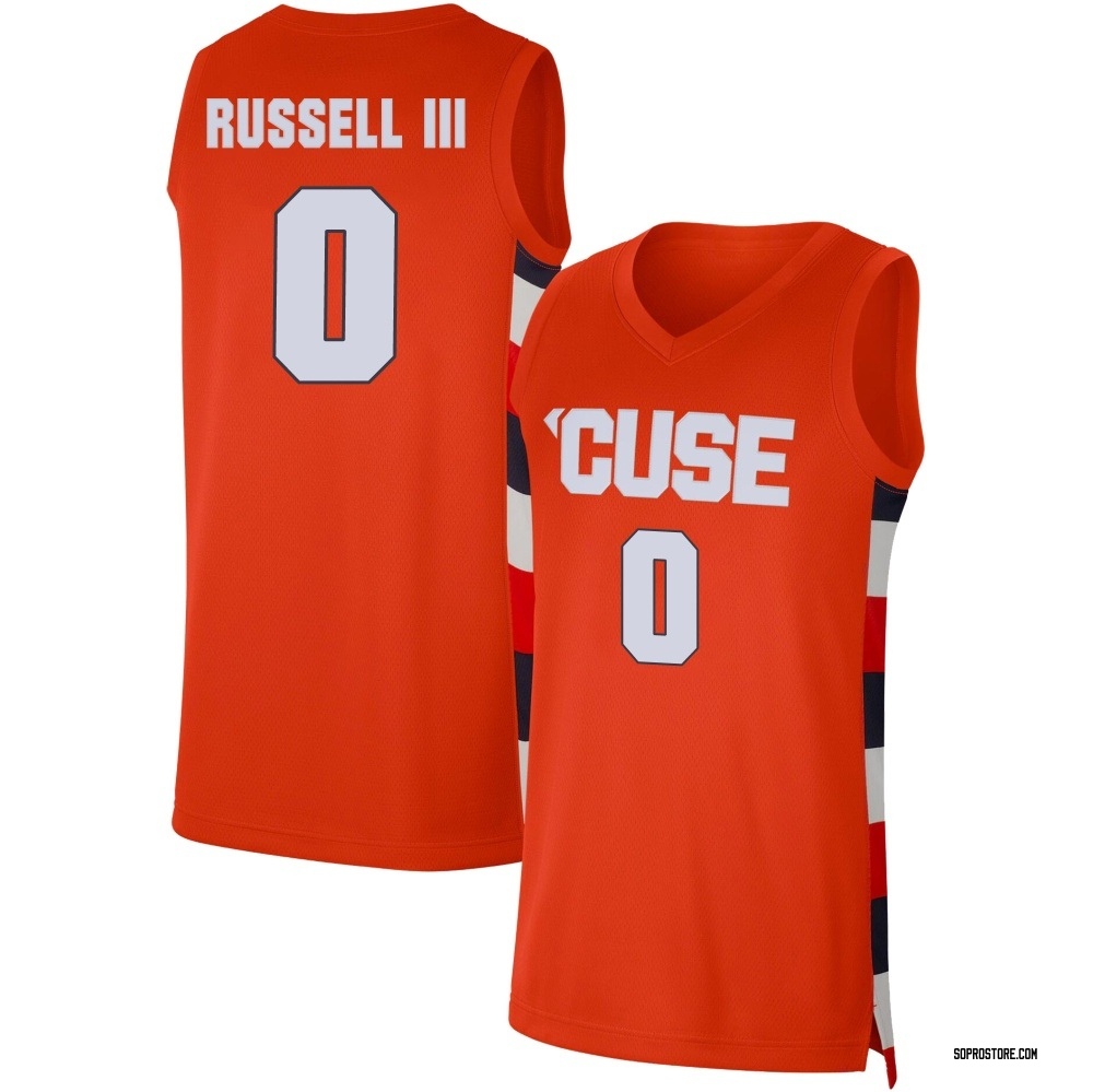 Men's Calvin Russell III Syracuse Orange Limited Basketball Jersey - Orange