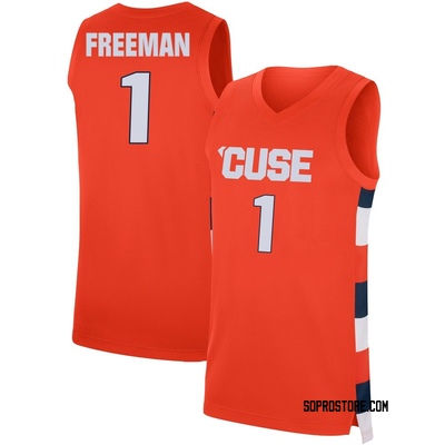 Men's Donnie Freeman Syracuse Orange Replica Basketball Jersey - Orange
