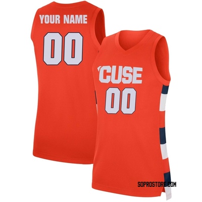 Women's Custom Syracuse Orange Replica Basketball Jersey - Orange