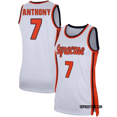 Women's Kiyan Anthony Syracuse Orange Replica Retro Basketball Jersey - White