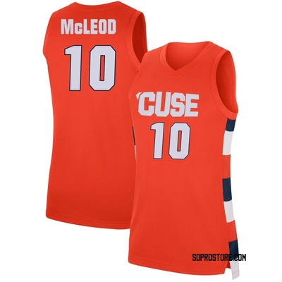 Women's Naheem McLeod Syracuse Orange Replica Basketball Jersey - Orange