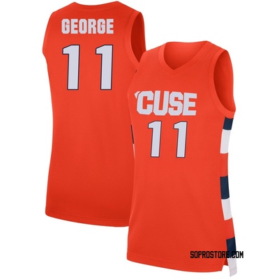 Women's Naithan George Syracuse Orange Replica Basketball Jersey - Orange