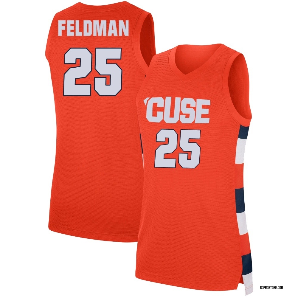 Women's Shane Feldman Syracuse Orange Replica Basketball Jersey - Orange