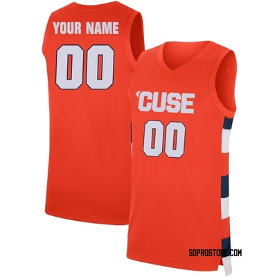 Youth Custom Syracuse Orange Replica Basketball Jersey - Orange