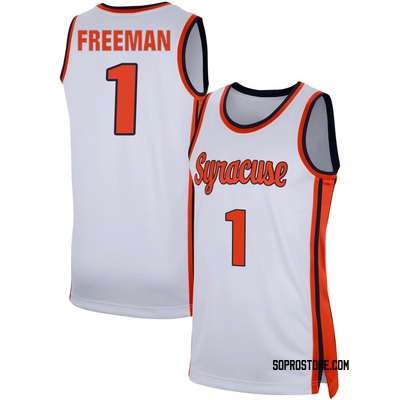 Youth Donnie Freeman Syracuse Orange Replica Retro Basketball Jersey - White