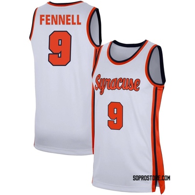 Youth Luke Fennell Syracuse Orange Replica Retro Basketball Jersey - White