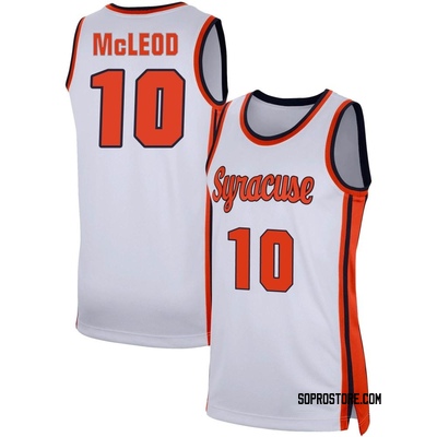 Youth Naheem McLeod Syracuse Orange Replica Retro Basketball Jersey - White