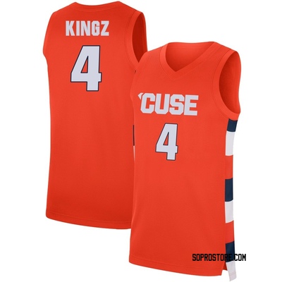 Youth Nate Kingz Syracuse Orange Replica Basketball Jersey - Orange