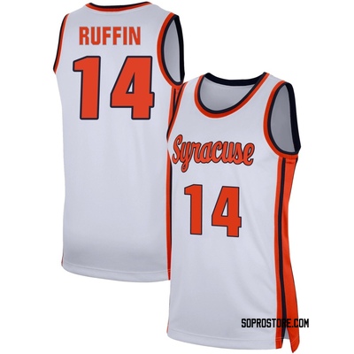 Youth Niko Ruffin Syracuse Orange Replica Retro Basketball Jersey - White